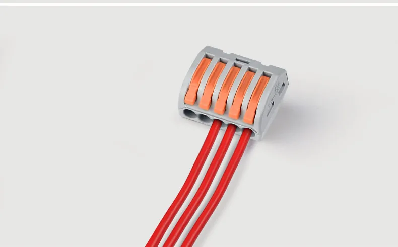 Universal Quick Wiring Electrical Cable Wire Connector Pushin Terminal Block For Secure Connection - 7 Universal Quick Wiring Electrical Cable Wire Connector Pushin Terminal Block For Secure Connection - 7