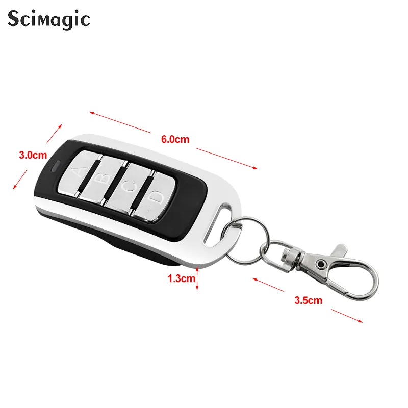 Multifrequency Garage Door Remote Control 43392mhz8683mhz Gate Opener Key Duplicator Fixed Rolling Code Command - 2