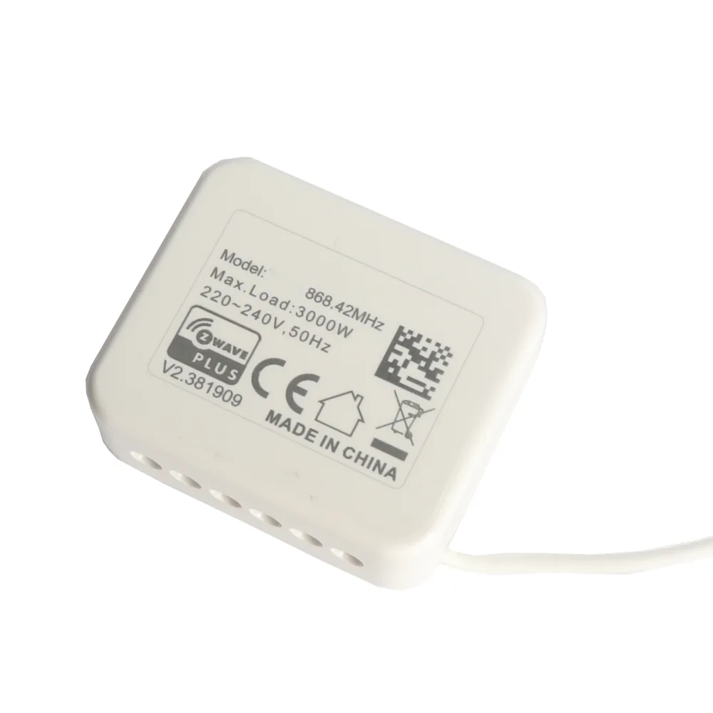 Haozee Zwave Plus Home Automation High Power Single Relay Insert Switch Module Advanced Lighting Control - 4 Haozee Zwave Plus Home Automation High Power Single Relay Insert Switch Module Advanced Lighting Control - 4