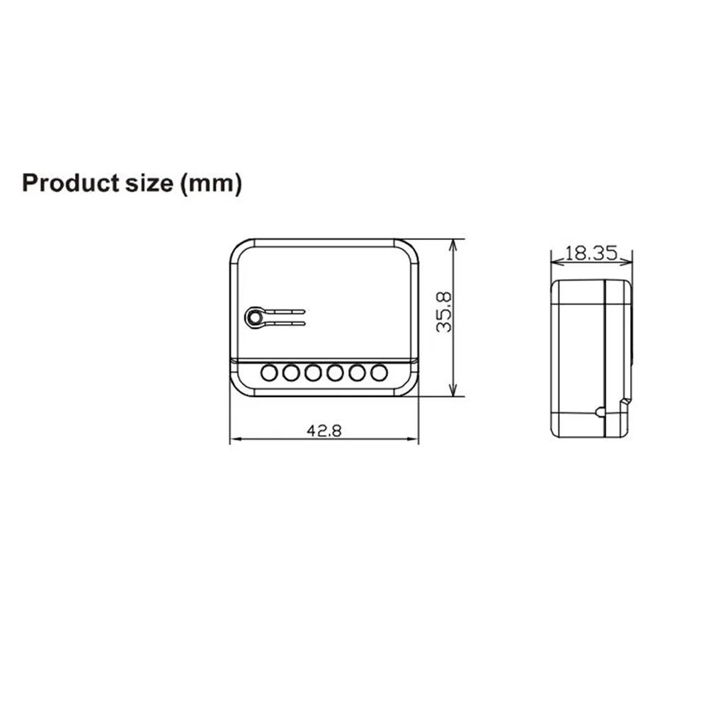 Haozee Zwave Plus Home Automation High Power Single Relay Insert Switch Module Advanced Lighting Control - 5 Haozee Zwave Plus Home Automation High Power Single Relay Insert Switch Module Advanced Lighting Control - 5