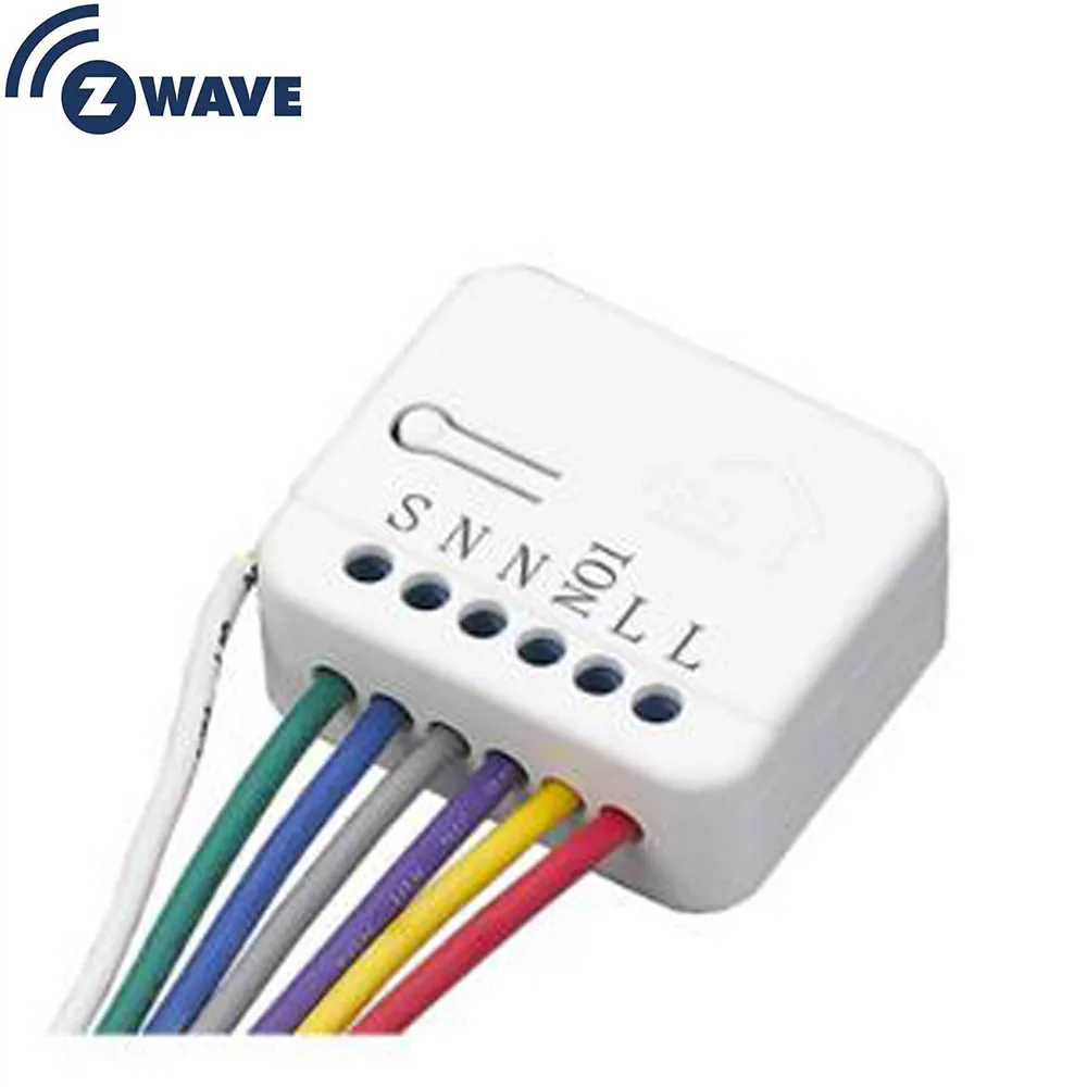 Haozee Zwave Plus Home Automation High Power Single Relay Insert Switch Module Advanced Lighting Control - 6 Haozee Zwave Plus Home Automation High Power Single Relay Insert Switch Module Advanced Lighting Control - 6