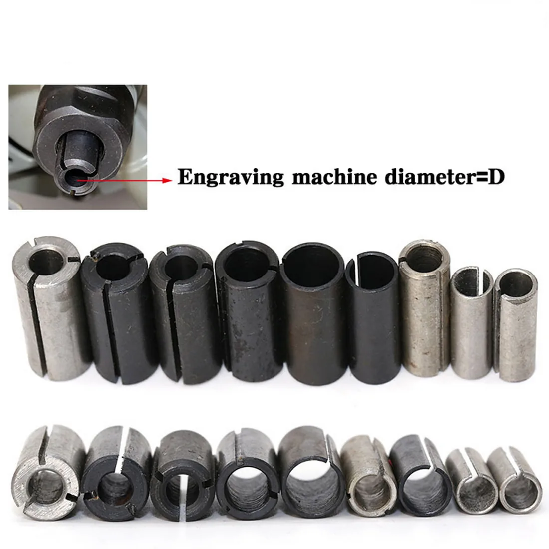 Precision Cnc Router Collet Adapter High Accuracy Shank Tool Holder Milling Cutter Conversion Chuck For Professional Use - 4 Precision Cnc Router Collet Adapter High Accuracy Shank Tool Holder Milling Cutter Conversion Chuck For Professional Use - 4