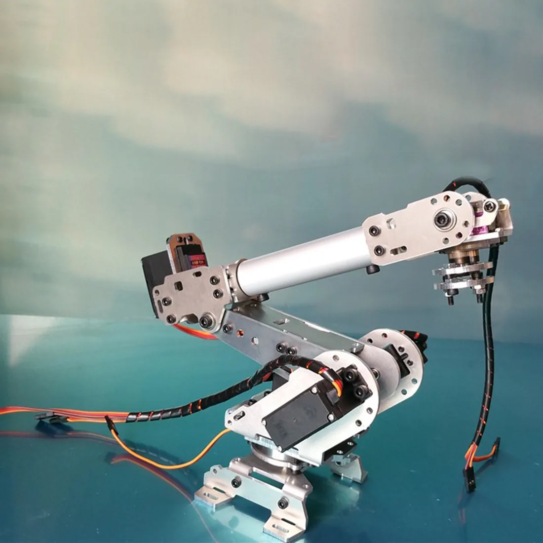 Advanced Diy 6dof Mechanical Arm Robot Kit Programmable Arduinocompatible Ps2 Remote Controlled Educational Toy Gift - 5 Advanced Diy 6dof Mechanical Arm Robot Kit Programmable Arduinocompatible Ps2 Remote Controlled Educational Toy Gift - 5