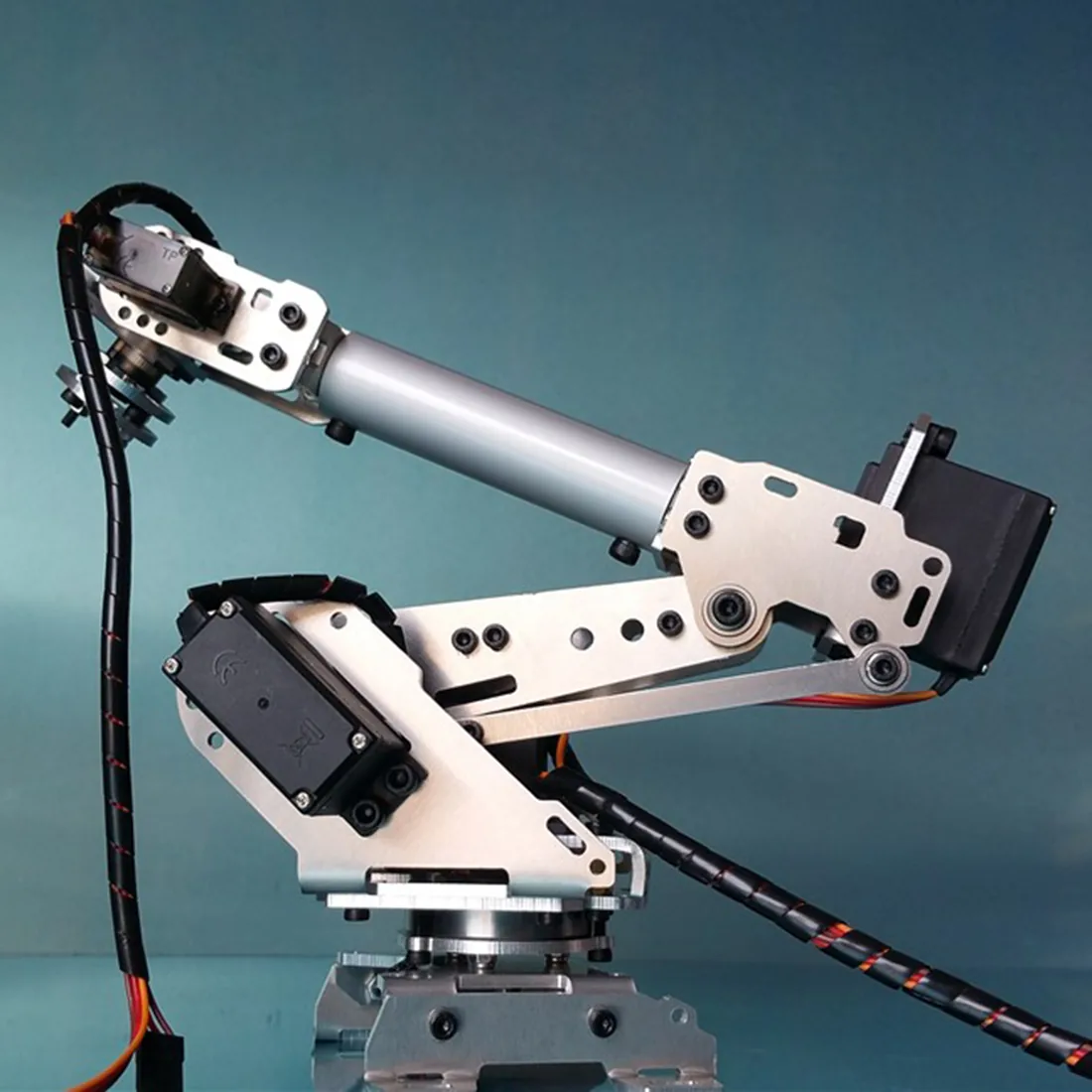 Advanced Diy 6dof Mechanical Arm Robot Kit Programmable Arduinocompatible Ps2 Remote Controlled Educational Toy Gift - 1 Advanced Diy 6dof Mechanical Arm Robot Kit Programmable Arduinocompatible Ps2 Remote Controlled Educational Toy Gift - 1
