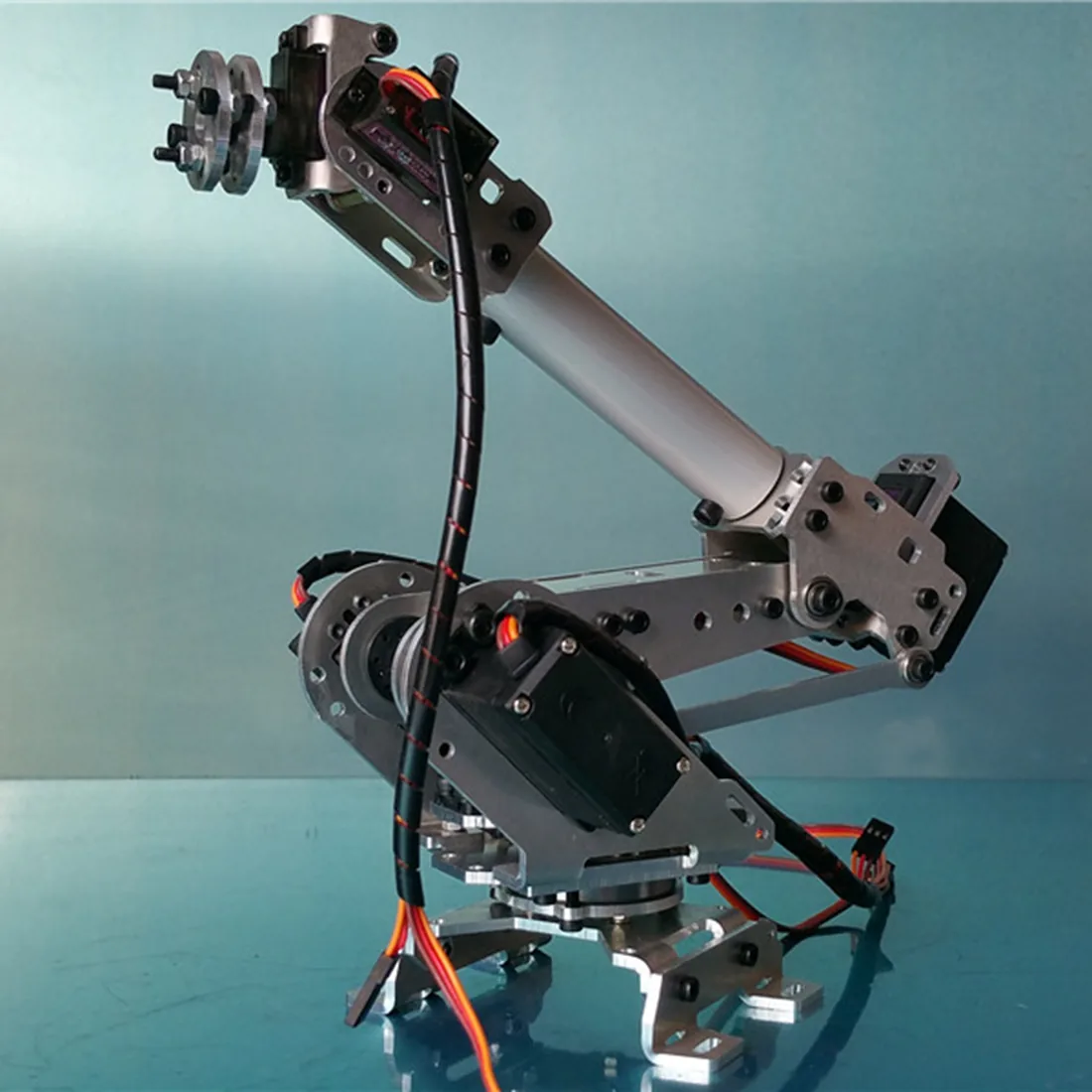 Advanced Diy 6dof Mechanical Arm Robot Kit Programmable Arduinocompatible Ps2 Remote Controlled Educational Toy Gift - 2 Advanced Diy 6dof Mechanical Arm Robot Kit Programmable Arduinocompatible Ps2 Remote Controlled Educational Toy Gift - 2