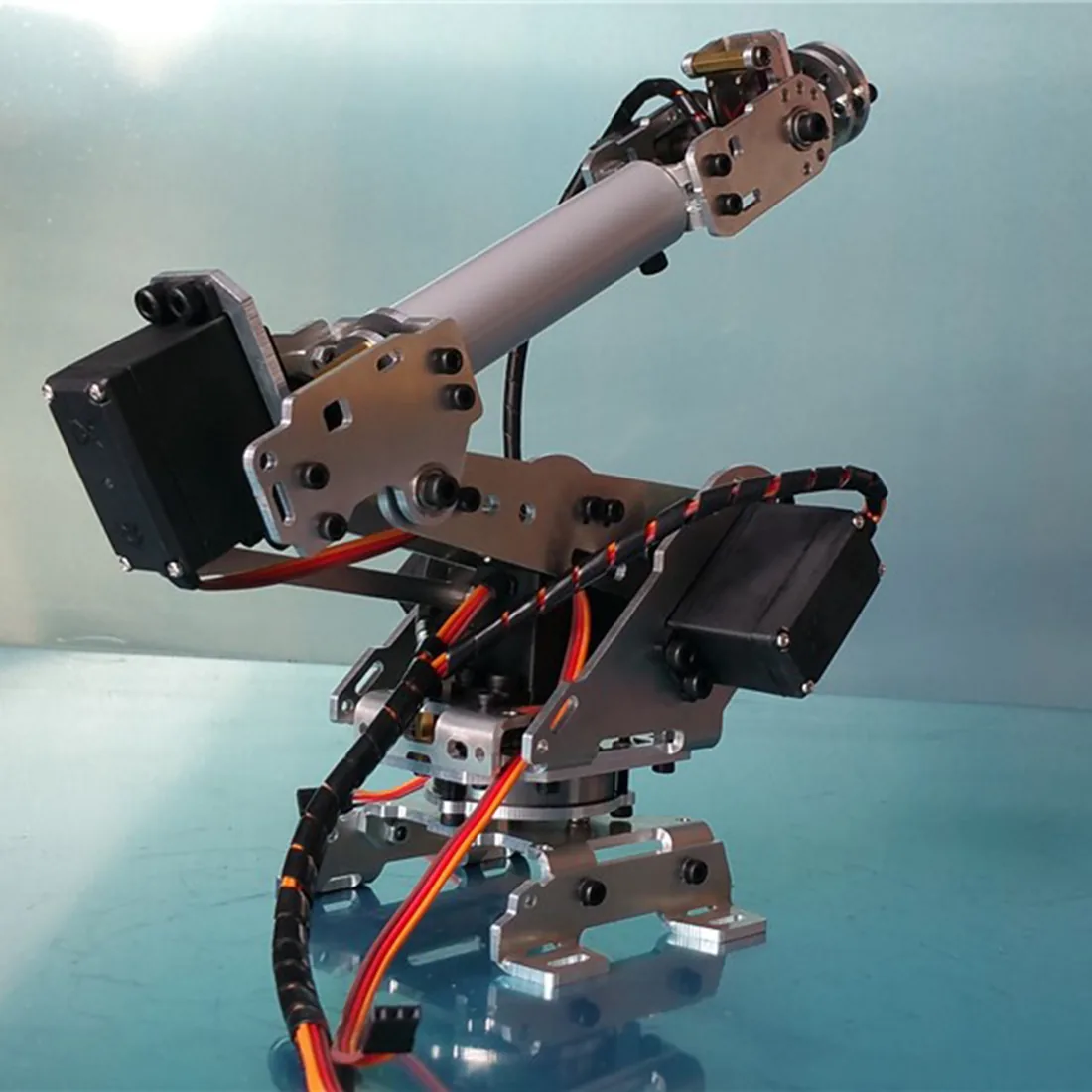 Advanced Diy 6dof Mechanical Arm Robot Kit Programmable Arduinocompatible Ps2 Remote Controlled Educational Toy Gift - 4 Advanced Diy 6dof Mechanical Arm Robot Kit Programmable Arduinocompatible Ps2 Remote Controlled Educational Toy Gift - 4