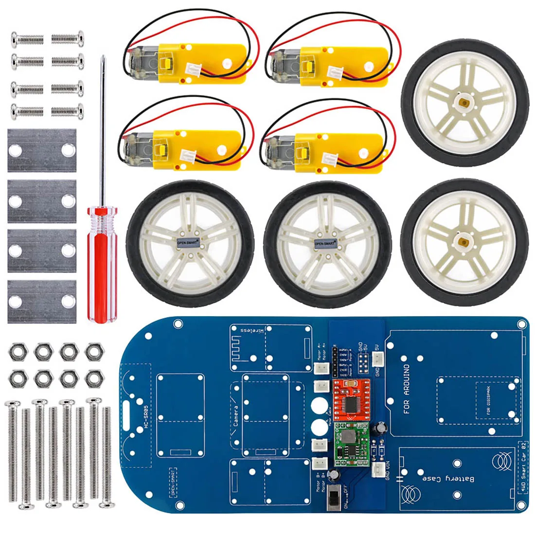 Advanced 4wd Programmable Robot Car Toy Wireless Ir Remote Control Learning Kit With Arduino R3 Nano Tutorial - 3 Advanced 4wd Programmable Robot Car Toy Wireless Ir Remote Control Learning Kit With Arduino R3 Nano Tutorial - 3