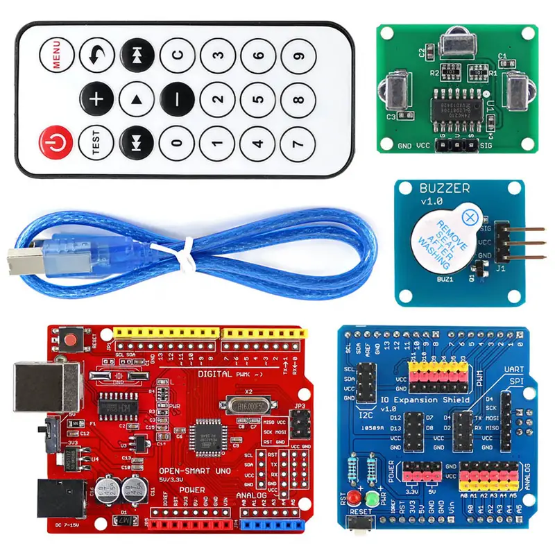 Advanced 4wd Programmable Robot Car Toy Wireless Ir Remote Control Learning Kit With Arduino R3 Nano Tutorial - 4