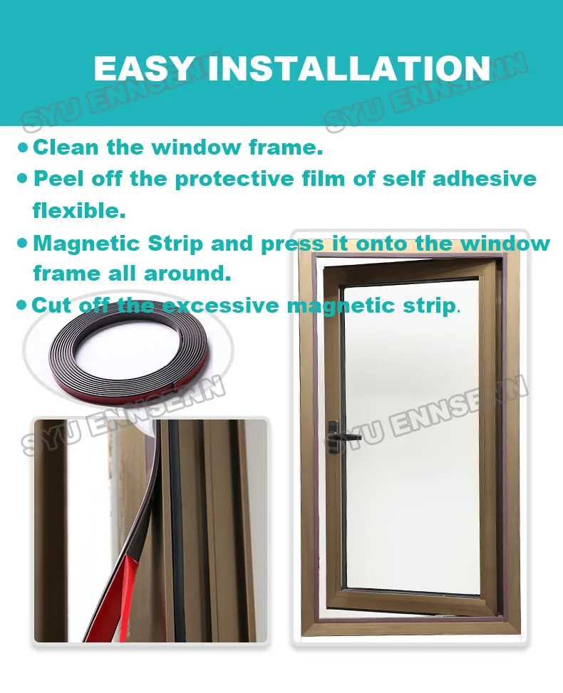 Customizable Diy Magnetic Window Screen Net Mesh Washable Removable Fits Any Window Size Effective Against Flies Mosquitoes - 2 Customizable Diy Magnetic Window Screen Net Mesh Washable Removable Fits Any Window Size Effective Against Flies Mosquitoes - 2