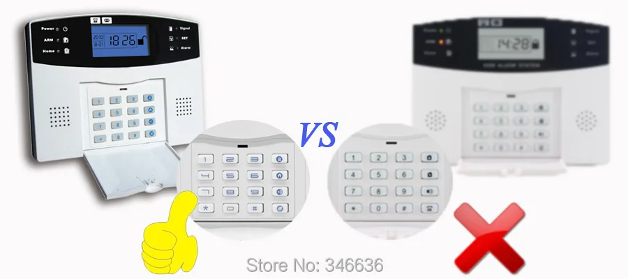 Wired Wireless Home Security Alarm System Wifi Gsm Intercom With Remote Control Siren Sensor Kit For Ios Android - 3 Wired Wireless Home Security Alarm System Wifi Gsm Intercom With Remote Control Siren Sensor Kit For Ios Android - 3