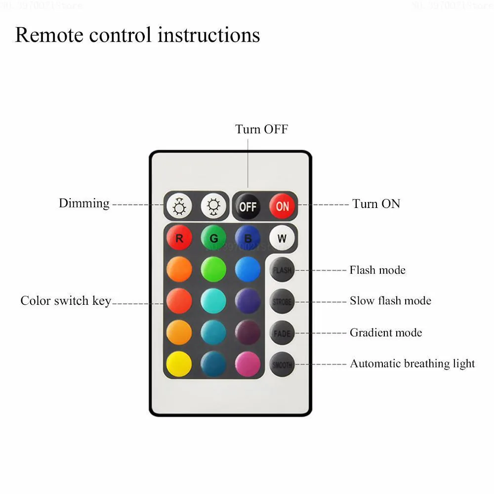 Outdoor Led Illuminated Bar Stool 20cm Cube With Remote Control Color Changing Creative Furniture - 6