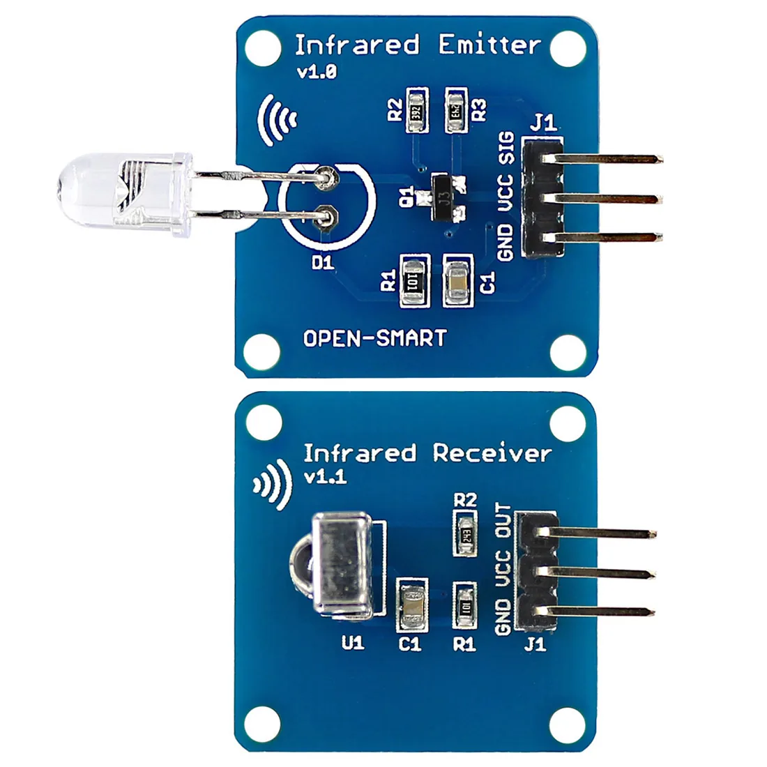 38khz Mini Infrared Transmitter Ir Emitter Receiver Sensor Module For Arduino Rpi Stm32 Projects - 1 38khz Mini Infrared Transmitter Ir Emitter Receiver Sensor Module For Arduino Rpi Stm32 Projects - 1
