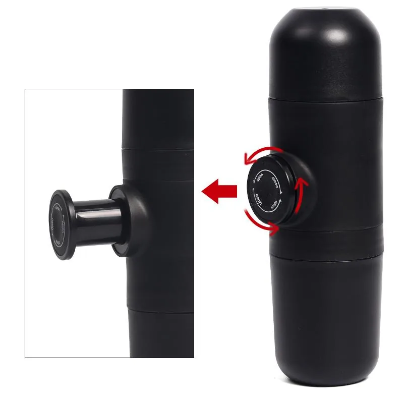 Portable Mini Handheld Espresso Coffee Machine Manual Pressing Maker For Home Office Travel Use - 5