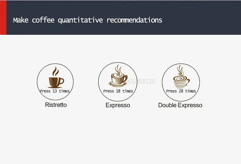 Portable Mini Handheld Espresso Coffee Machine Manual Pressing Maker For Home Office Travel Use - 16