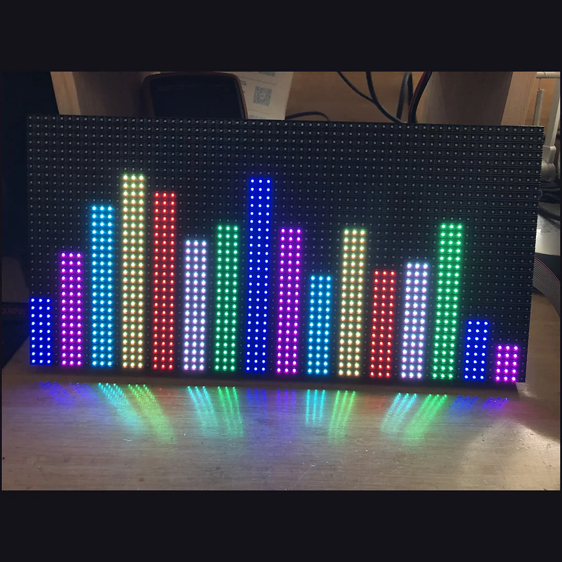 Ms3264 Audio Amplifier Music Spectrum Control Card With Modified Rhythm Lights For Superior Sound Quality - 1