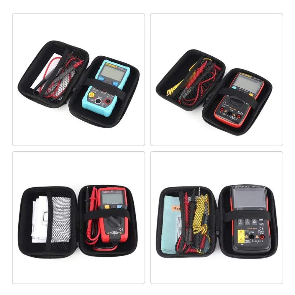 Waterproof Multimeter Case Multitester Organizer Bag With Pockets Durable Instrument Meter Tester Tool Package - 3