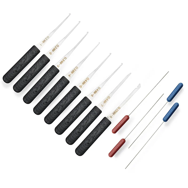 Naierdi 17piece Stainless Steel Locksmith Tools Set Diy Auto Extractor Lock Pick Broken Key Removal - 4 Naierdi 17piece Stainless Steel Locksmith Tools Set Diy Auto Extractor Lock Pick Broken Key Removal - 4
