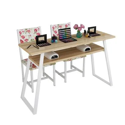 Doublesided Modern Nail Table And Chair Set Economy Durable Simple Design For Beauty Salons - 16 Doublesided Modern Nail Table And Chair Set Economy Durable Simple Design For Beauty Salons - 16