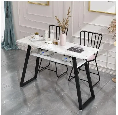 Doublesided Modern Nail Table And Chair Set Economy Durable Simple Design For Beauty Salons - 17 Doublesided Modern Nail Table And Chair Set Economy Durable Simple Design For Beauty Salons - 17