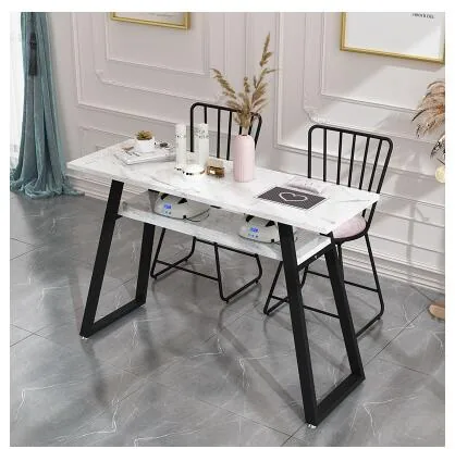 Doublesided Modern Nail Table And Chair Set Economy Durable Simple Design For Beauty Salons - 18 Doublesided Modern Nail Table And Chair Set Economy Durable Simple Design For Beauty Salons - 18