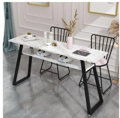 Doublesided Modern Nail Table And Chair Set Economy Durable Simple Design For Beauty Salons - 19 Doublesided Modern Nail Table And Chair Set Economy Durable Simple Design For Beauty Salons - 19