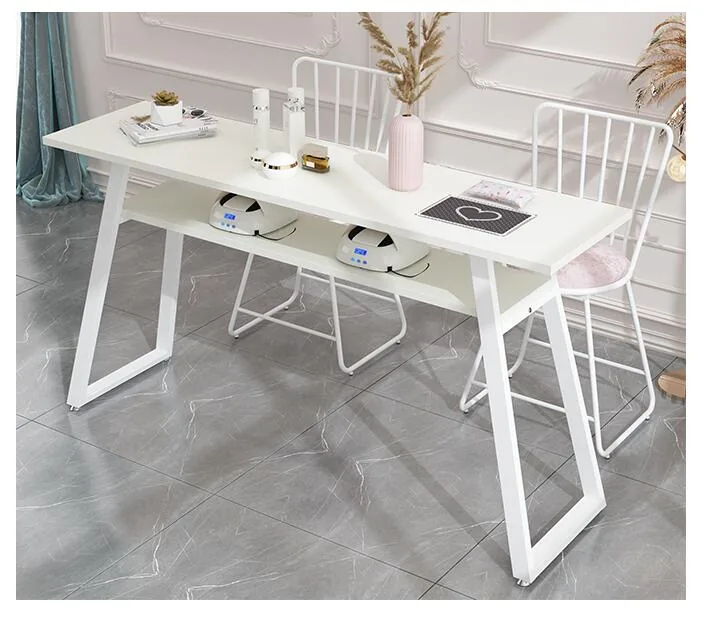 Doublesided Modern Nail Table And Chair Set Economy Durable Simple Design For Beauty Salons - 27 Doublesided Modern Nail Table And Chair Set Economy Durable Simple Design For Beauty Salons - 27