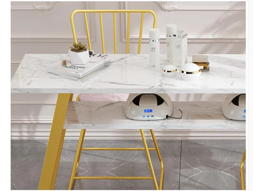 Doublesided Modern Nail Table And Chair Set Economy Durable Simple Design For Beauty Salons - 29 Doublesided Modern Nail Table And Chair Set Economy Durable Simple Design For Beauty Salons - 29