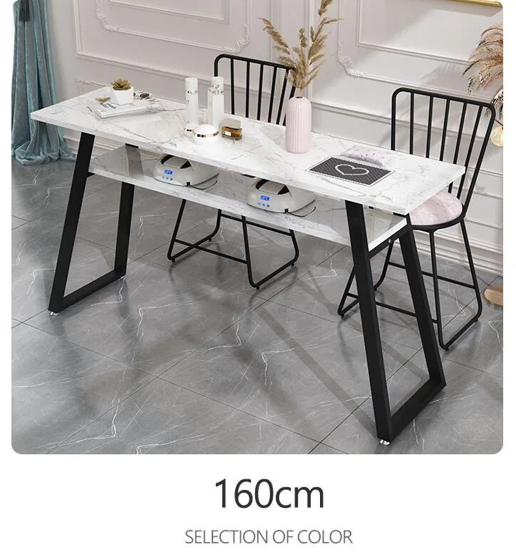 Doublesided Modern Nail Table And Chair Set Economy Durable Simple Design For Beauty Salons - 34 Doublesided Modern Nail Table And Chair Set Economy Durable Simple Design For Beauty Salons - 34