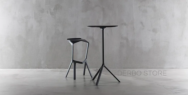 Contemporary Stackable Plastic Bar Stool Chair For Kitchen Cafe Counter Dining And Drinking Areas - 7 Contemporary Stackable Plastic Bar Stool Chair For Kitchen Cafe Counter Dining And Drinking Areas - 7