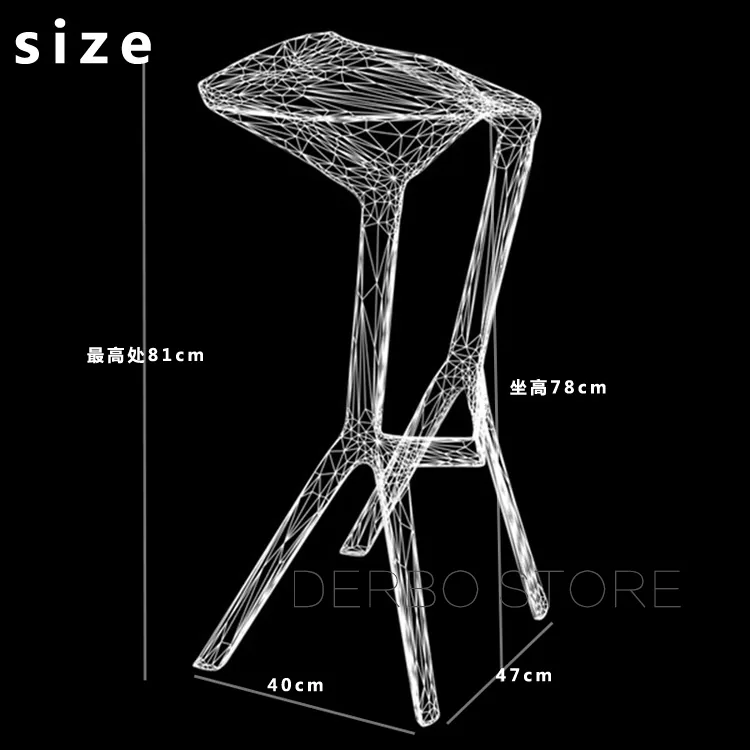 Contemporary Stackable Plastic Bar Stool Chair For Kitchen Cafe Counter Dining And Drinking Areas - 11 Contemporary Stackable Plastic Bar Stool Chair For Kitchen Cafe Counter Dining And Drinking Areas - 11