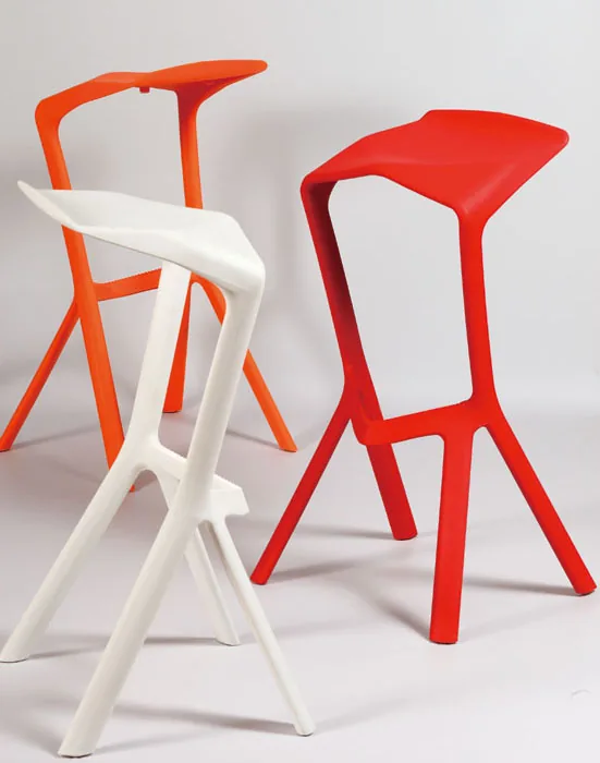 Contemporary Stackable Plastic Bar Stool Chair For Kitchen Cafe Counter Dining And Drinking Areas - 14 Contemporary Stackable Plastic Bar Stool Chair For Kitchen Cafe Counter Dining And Drinking Areas - 14