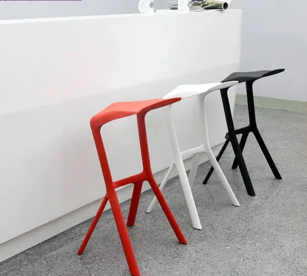 Contemporary Stackable Plastic Bar Stool Chair For Kitchen Cafe Counter Dining And Drinking Areas - 15 Contemporary Stackable Plastic Bar Stool Chair For Kitchen Cafe Counter Dining And Drinking Areas - 15