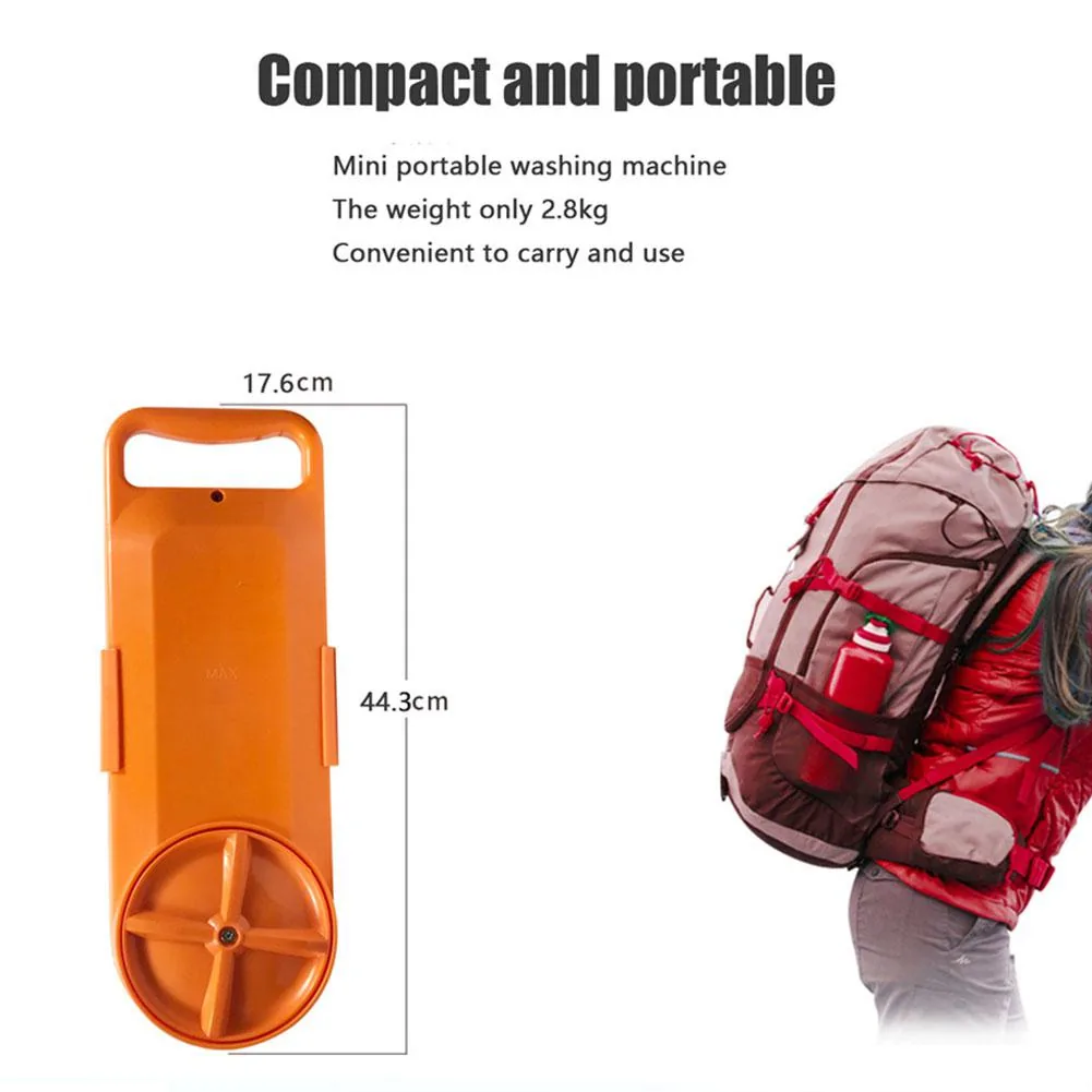 Compact Portable Mini Washing Machine Travelfriendly Bucket Clothes Washer Efficient Laundry Solution For Camping Trips - 9 Compact Portable Mini Washing Machine Travelfriendly Bucket Clothes Washer Efficient Laundry Solution For Camping Trips - 9