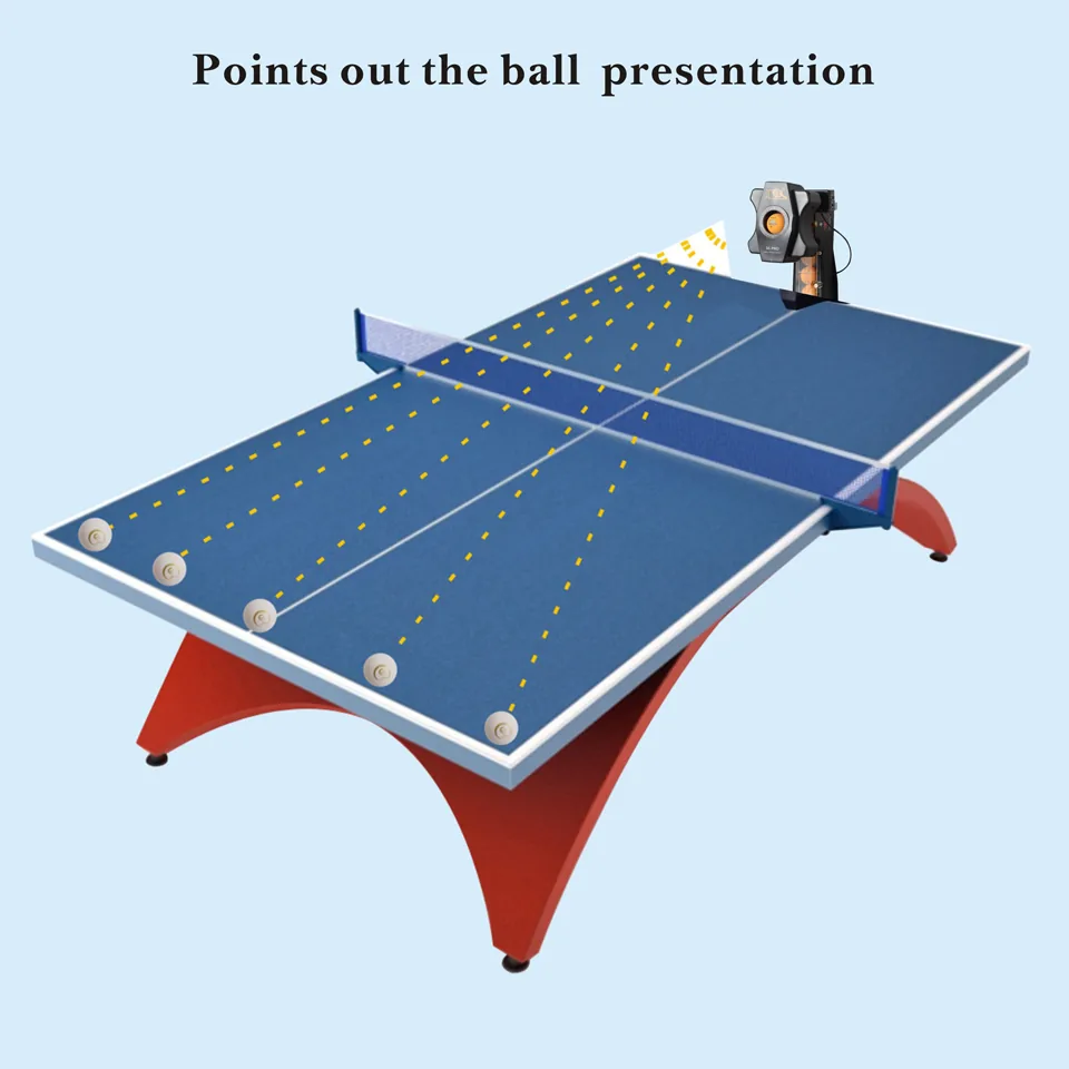 Professional S6pro Multifunctional Table Tennis Robot Easy Assembly Practice Tool With Ball Recycling Feature - 8 Professional S6pro Multifunctional Table Tennis Robot Easy Assembly Practice Tool With Ball Recycling Feature - 8