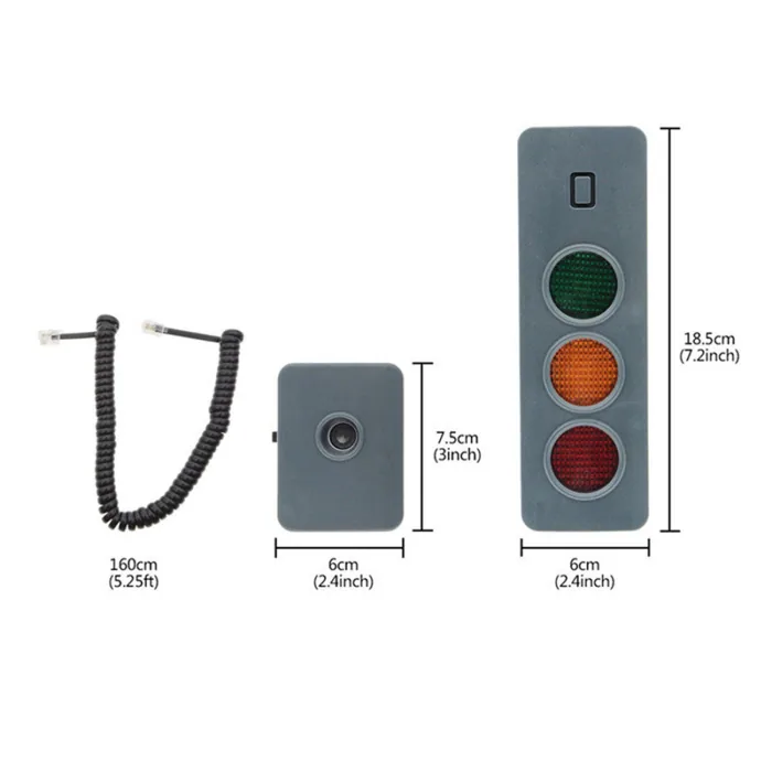 Home Garage Parking Assist System Sensor Kit Distance Guide Stopaid Safelight Technology - 2 Home Garage Parking Assist System Sensor Kit Distance Guide Stopaid Safelight Technology - 2