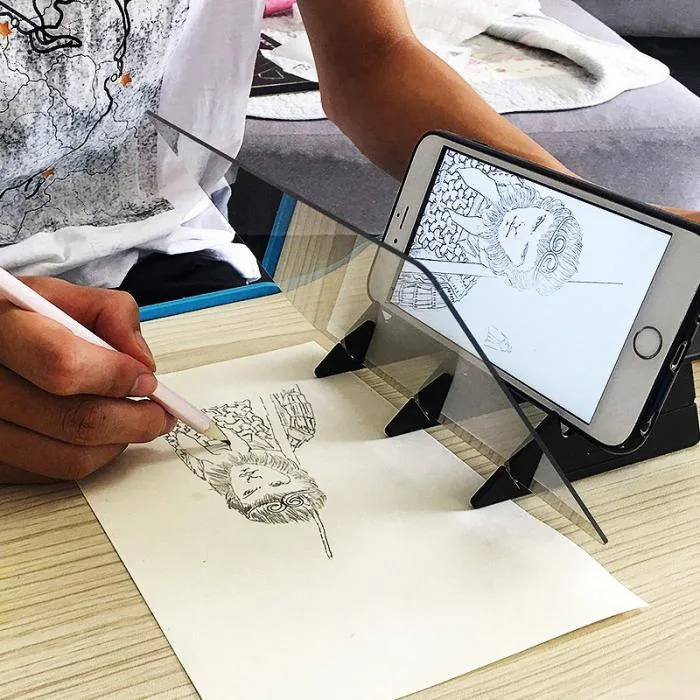 Sketch Wizard Drawing Projector Optical Tracing Board Artistic Painting Reflection Line Table For Artists - 4