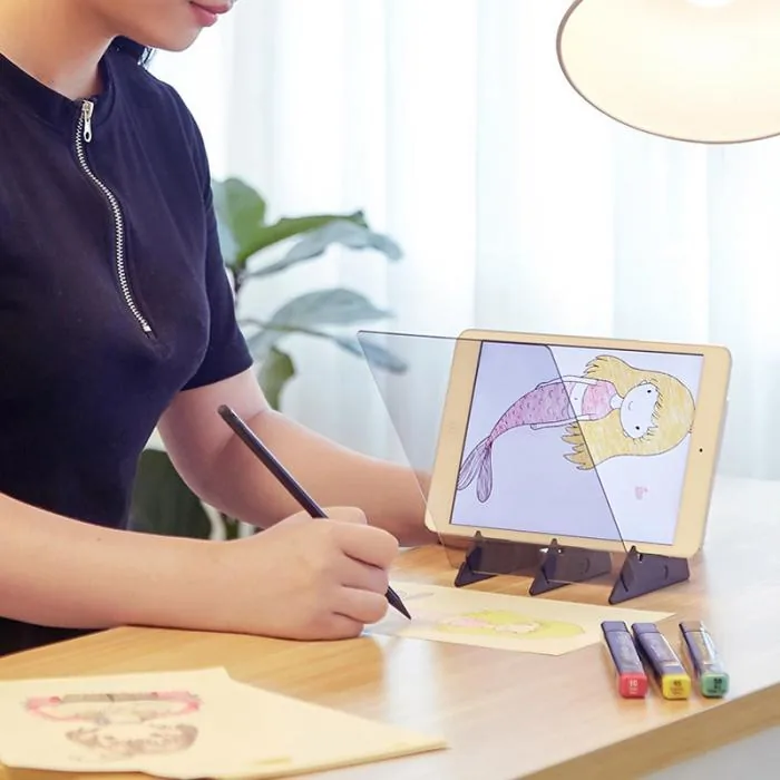 Sketch Wizard Drawing Projector Optical Tracing Board Artistic Painting Reflection Line Table For Artists - 5