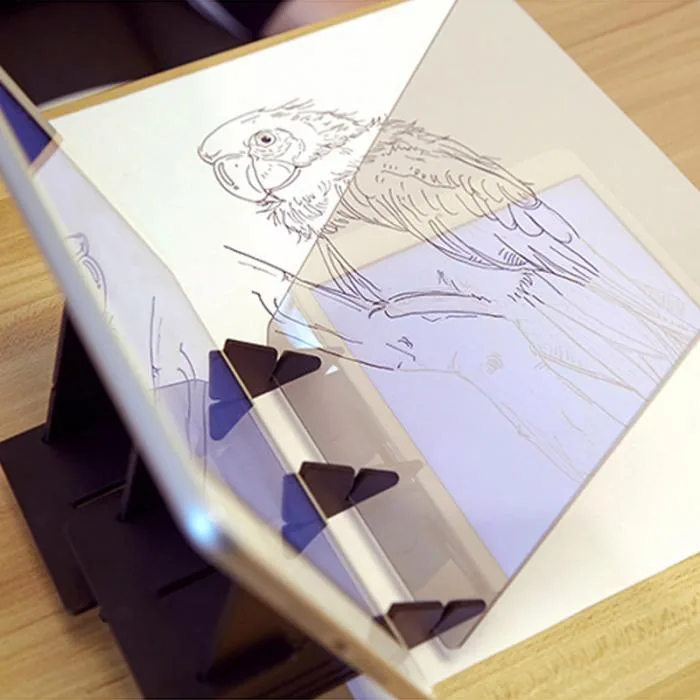 Sketch Wizard Drawing Projector Optical Tracing Board Artistic Painting Reflection Line Table For Artists - 6