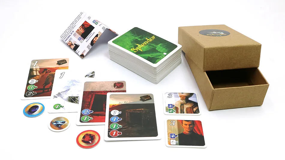 Splendor Strategy Board Game English Version Family Fun Adult Party Game Financial Educational Playing Cards - 1 Splendor Strategy Board Game English Version Family Fun Adult Party Game Financial Educational Playing Cards - 1