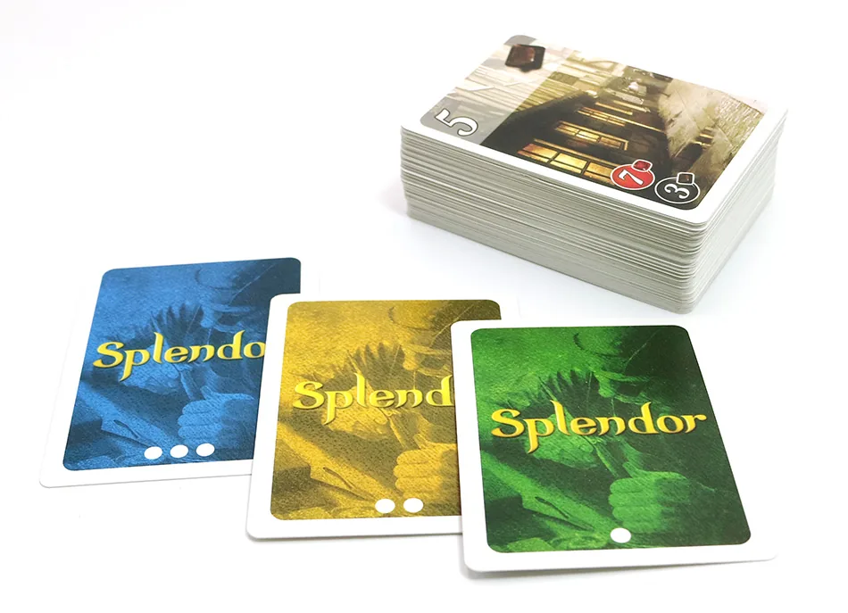 Splendor Strategy Board Game English Version Family Fun Adult Party Game Financial Educational Playing Cards - 4 Splendor Strategy Board Game English Version Family Fun Adult Party Game Financial Educational Playing Cards - 4