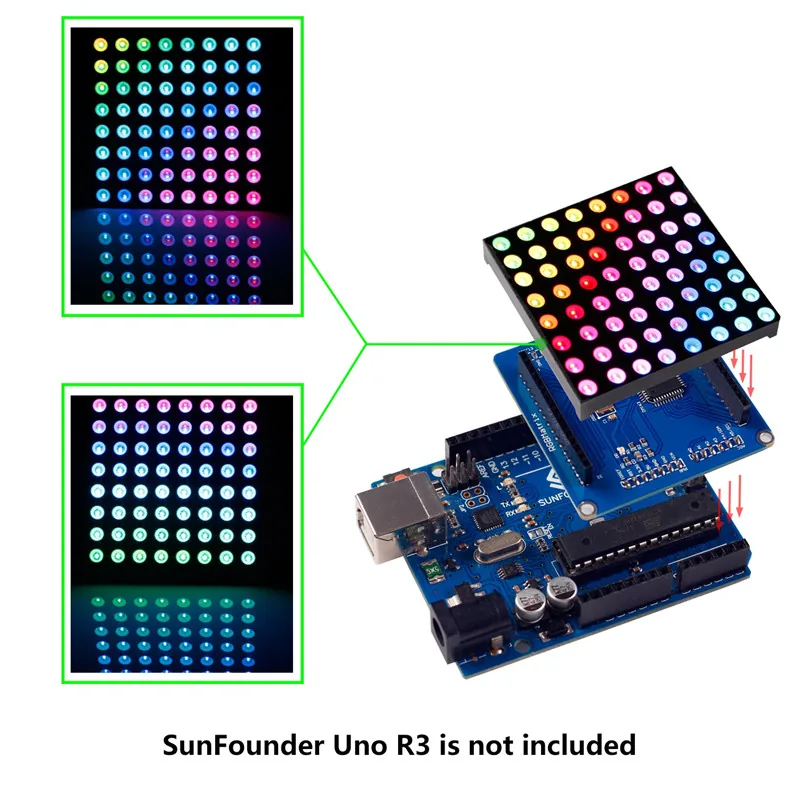 Highresolution P5 Indoor Full Color Smd2121 Led Display Module 320x160mm Video Panel 116 Scan 64x32 Dots - 5