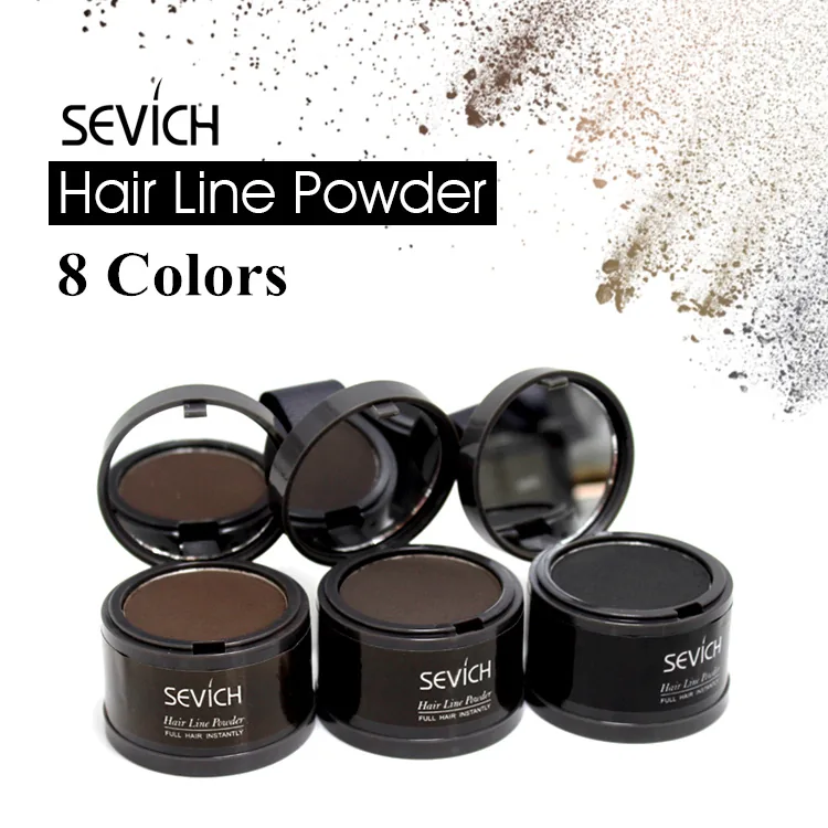 Unisex Instant Waterproof Hair Line Powder Root Cover Up Edge Control Concealer Makeup Available In Multiple Colors - 1