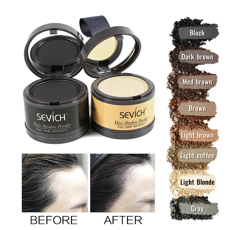 Unisex Instant Waterproof Hair Line Powder Root Cover Up Edge Control Concealer Makeup Available In Multiple Colors - 2
