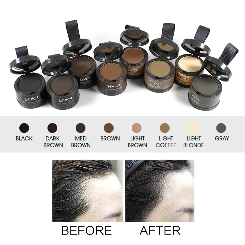 Unisex Instant Waterproof Hair Line Powder Root Cover Up Edge Control Concealer Makeup Available In Multiple Colors - 3