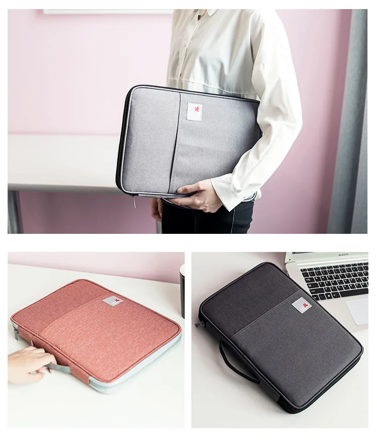 Waterproof A4 File Folder Bag Document Storage Organizer For Notebooks Pens Computers Ideal Student Gift - 10