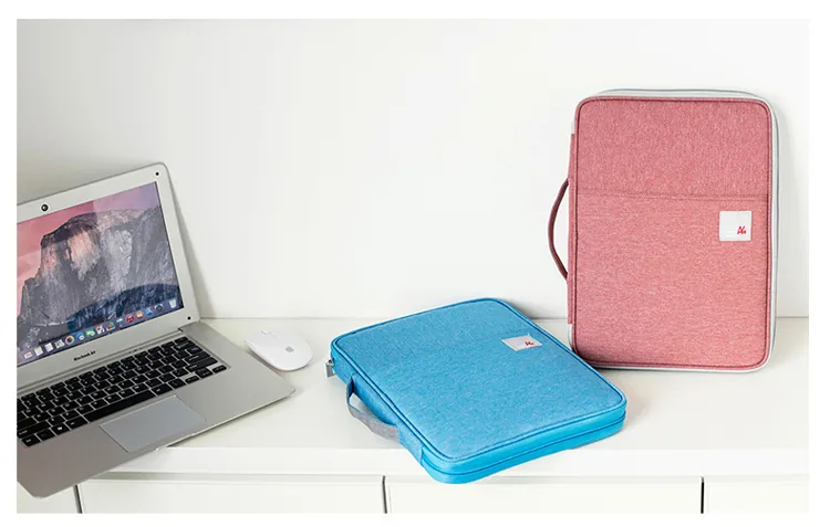 Waterproof A4 File Folder Bag Document Storage Organizer For Notebooks Pens Computers Ideal Student Gift - 16
