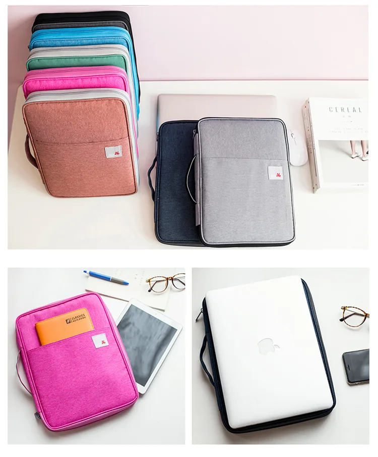 Waterproof A4 File Folder Bag Document Storage Organizer For Notebooks Pens Computers Ideal Student Gift - 3