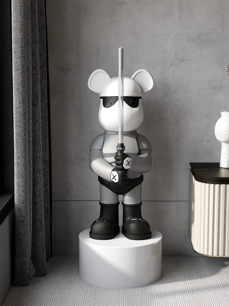 Display Base For Statues Roundrectangular Whiteblack Heightening Stand - 19