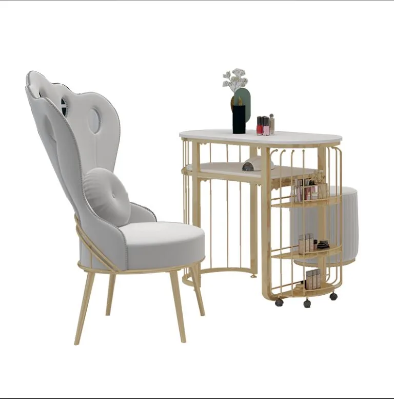 Double Marble Manicure Table Chair Set Iron Frame Singledouble Option - 10 Double Marble Manicure Table Chair Set Iron Frame Singledouble Option - 10