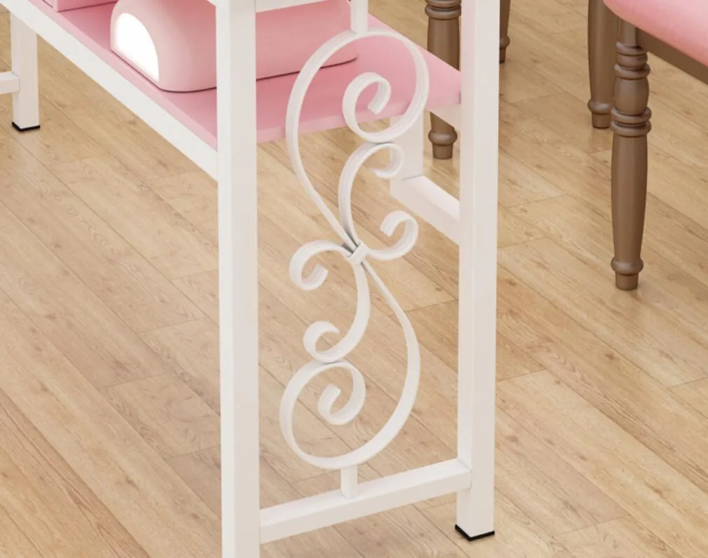 Economical Double Seat Manicure Table And Chair Set Simple Design - 16